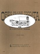 Open Prairie Toccata piano sheet music cover